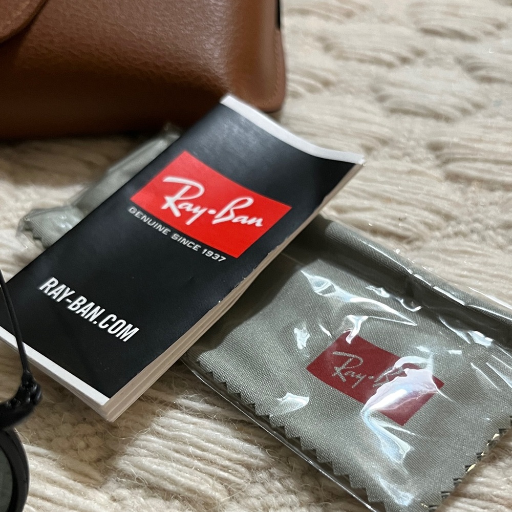 NWT Ray-Ban Round Double Bridge Sunglasses 🕶️ - Picture 4 of 8